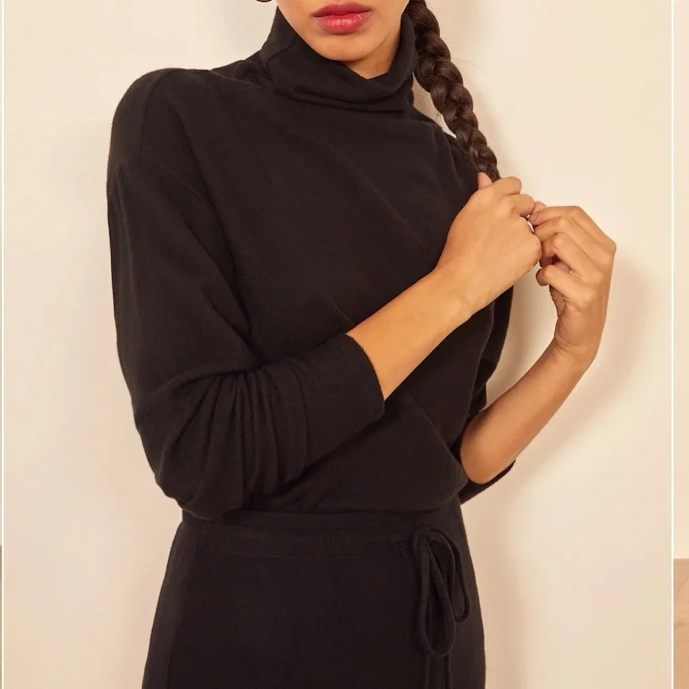 Reformation Two Piece Turtleneck Knit Set - Picture 10 of 12